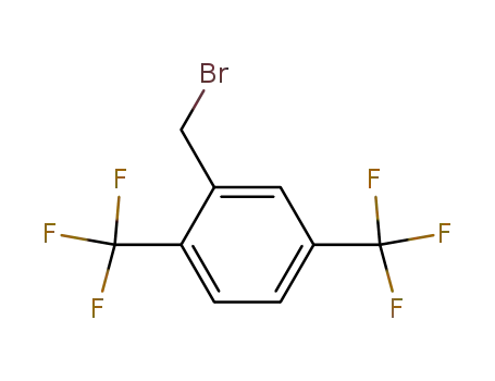 Molecular Structure of 302911-98-4 (2,5-BIS(TRIFLUOROMETHYL)BENZYL BROMIDE)