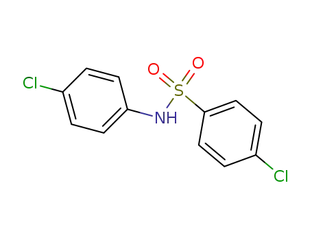 Molecular Structure of 599-87-1 (4-CHLORO-N-(4-CHLOROPHENYL)BENZENESULFONAMIDE)