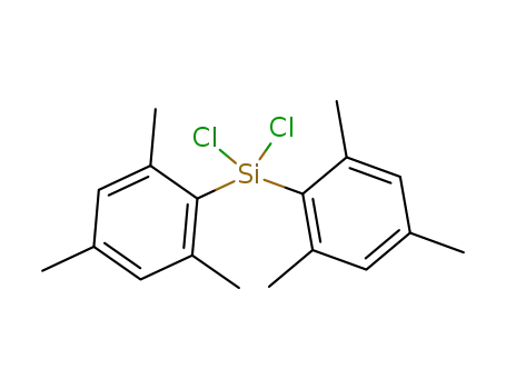 Molecular Structure of 5599-27-9 (Dimesityldichlorosilane)