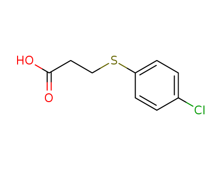 3-[(4-Chlorophenyl)sulfanyl]propanoic acid