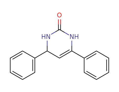 Molecular Structure of 4113-79-5 (2(1H)-Pyrimidinone, 3,4-dihydro-4,6-diphenyl-)