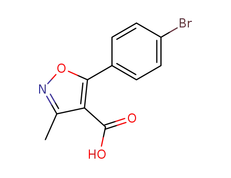 5-(4-브로모-페닐)-3-메틸-이속사졸-4-카르복실산