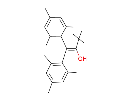 Molecular Structure of 89959-16-0 (1-Buten-2-ol, 3,3-dimethyl-1,1-bis(2,4,6-trimethylphenyl)-)