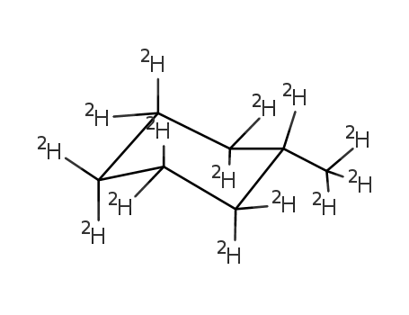 Molecular Structure of 10120-28-2 (METHYLCYCLOHEXANE-D14)
