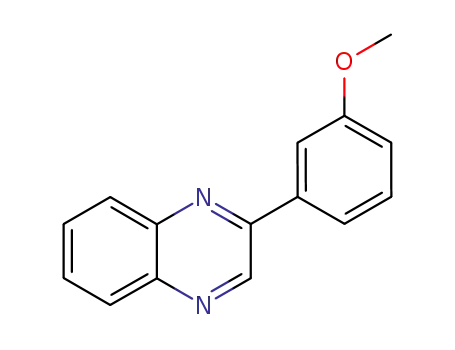 Molecular Structure of 71897-08-0 (2-(3-methoxyphenyl)quinoxaline)