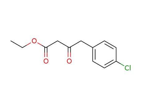 Molecular Structure of 62088-10-2 (4-(4-CHLORO-PHENYL)-3-OXO-BUTYRIC ACID ETHYL ESTER)