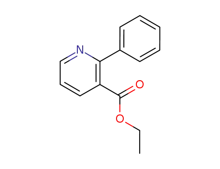 Molecular Structure of 144501-28-0 (2-Phenyl-nicotinic acid ethyl ester)