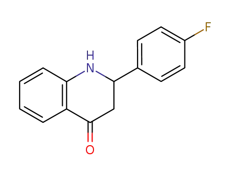 Molecular Structure of 155370-03-9 (2-(4-FLUOROPHENYL)-2,3-DIHYDRO-4(1H)-QUINOLINONE)