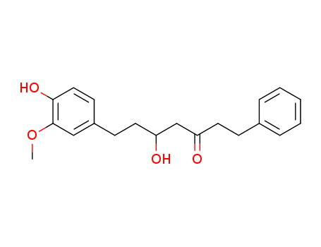 3-Heptanone,5-hydroxy-7-(4-hydroxy-3-methoxyphenyl)-1-phenyl-