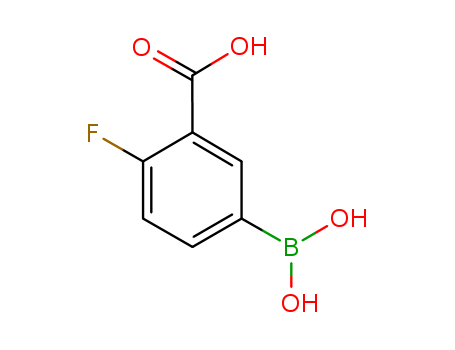 3-Carboxy-4-Fluorobenzeneboronic Acid cas no. 872460-12-3 97%