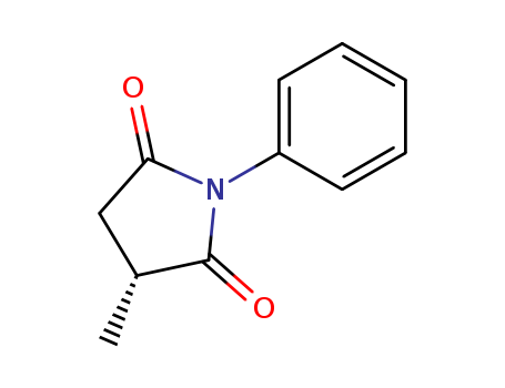 2,5-Pyrrolidinedione, 3-methyl-1-phenyl-, (3R)-