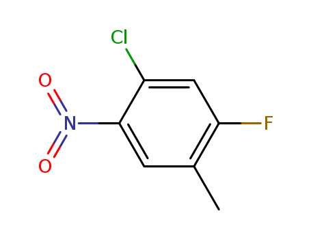 Benzene,1-chloro-5-fluoro-4-methyl-2-nitro-