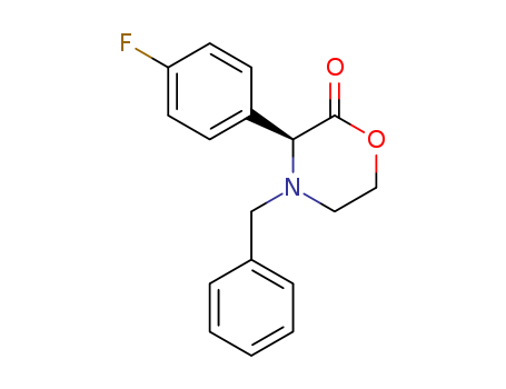 (3S)-3-(4-Fluorophenyl)-4-(phenylmethyl)-2-morpholinone