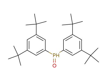 Molecular Structure of 325773-65-7 (BIS(3,5-DI-TERT-BUTYLPHENYL)PHOSPHINE OXIDE)