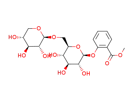 Molecular Structure of 490-67-5 (Gaultherin)
