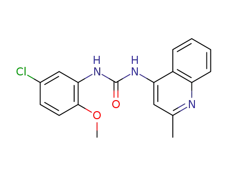 1-(5-Chloro-2-methoxyphenyl)-3-(2-methylquinolin-4-yl)urea