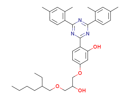 Phenol,2-[4,6-bis(2,4-dimethylphenyl)-1,3,5-triazin-2-yl]-5-[3-[(2-ethylhexyl)oxy]-2-hydroxypropoxy]-