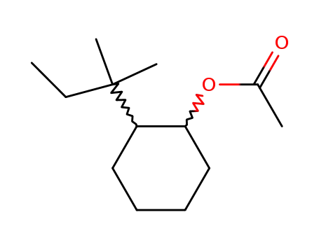 Molecular Structure of 67874-72-0 (2-TERTIARY PENTYL CYCLOHEXANYL ACETATE)