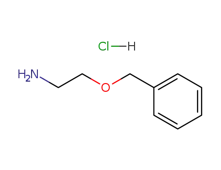 Molecular Structure of 10578-75-3 (2-(Benzyloxy)-1-ethanamine hydrochloride)