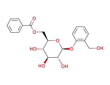 Molecular Structure of 99-17-2 (POPULIN)