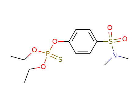 Phosphorothioic acid,O-[4-[(dimethylamino)sulfonyl]phenyl] O,O-diethyl ester