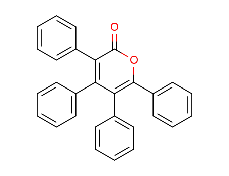 Molecular Structure of 33524-67-3 (3,4,5,6-Tetraphenyl-2H-pyran-2-one)