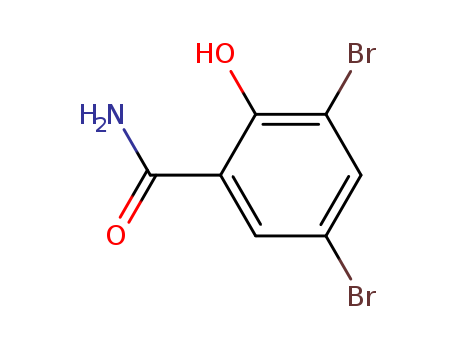 Benzamide,3,5-dibromo-2-hydroxy- cas  17892-25-0