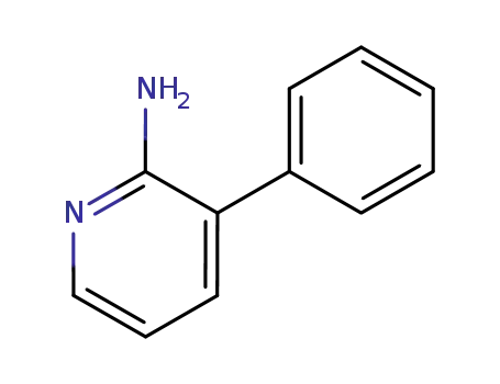 Molecular Structure of 87109-10-2 (3-PHENYL-PYRIDIN-2-YLAMINE)