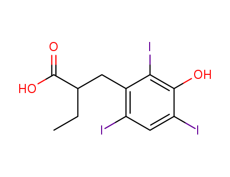 Benzenepropanoic acid, a-ethyl-3-hydroxy-2,4,6-triiodo-