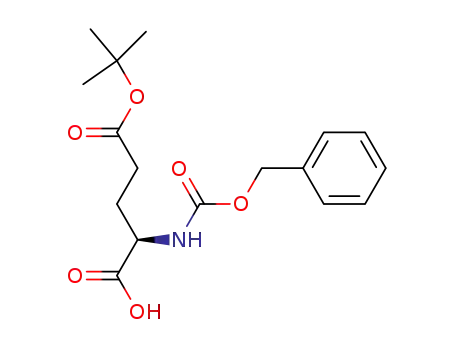 Molecular Structure of 51644-83-8 (Z-D-GLU(OTBU)-OH)