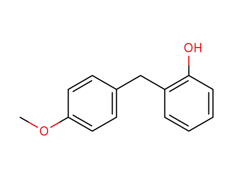 Molecular Structure of 37155-50-3 (2-(4-Methoxybenzyl)phenol)