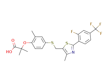 Molecular Structure of 447406-78-2 (Sodelglitazar)