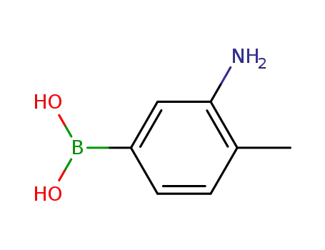 Molecular Structure of 22237-12-3 (3-Amino-4-methylphenylboronic acid hydrochloride)