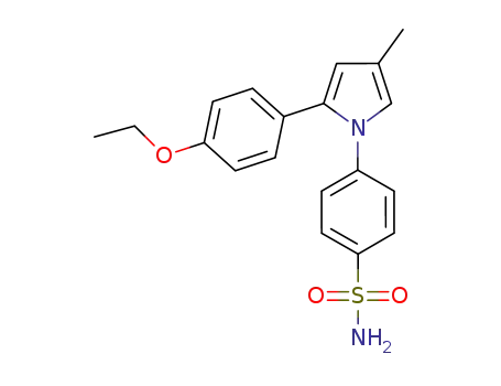 Molecular Structure of 197904-84-0 (Apricoxib)