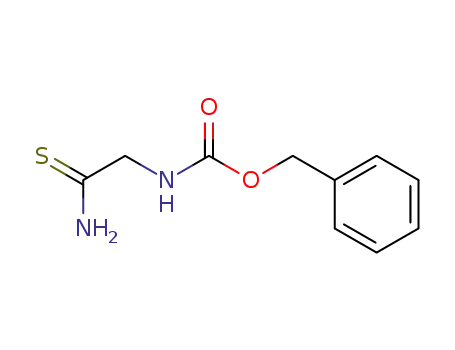 Molecular Structure of 49548-40-5 (N-BENZYLOXYCARBONYLGLYCINE THIOAMIDE)