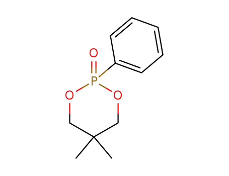 Molecular Structure of 882-69-9 (1,3,2-Dioxaphosphorinane, 5,5-dimethyl-2-phenyl-, 2-oxide)