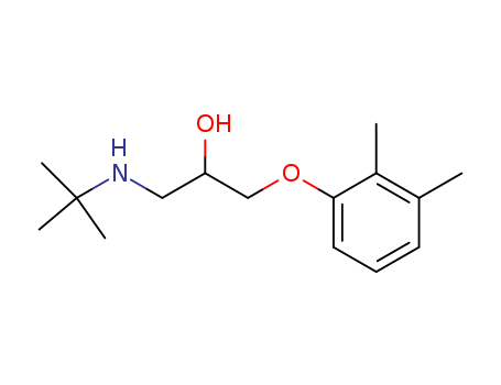 30187-90-7,Xibenolol,2-Propanol,1-(tert-butylamino)-3-(2,3-xylyloxy)- (8CI);1-(2,3-Dimethylphenoxy)-3-tert-butylamino-2-propanol;1-(tert-Butylamino)-3-(2,3-dimethylphenoxy)-2-propanol; Xibenolol