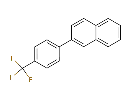 Molecular Structure of 460743-71-9 (Naphthalene, 2-[4-(trifluoromethyl)phenyl]-)