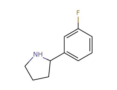 2-(3-Fluorophenyl)-pyrrolidine cas  298690-72-9