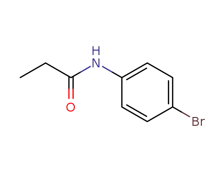 Molecular Structure of 2760-35-2 (N-(4-BROMOPHENYL)PROPIONAMIDE)