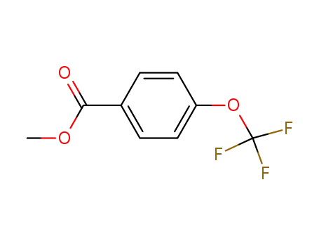 Molecular Structure of 780-31-4 (METHYL 4-(TRIFLUOROMETHOXY)BENZOATE)