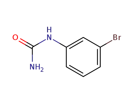 Molecular Structure of 2989-98-2 (3-BROMOPHENYLUREA)