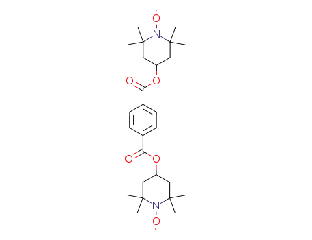 Molecular Structure of 2516-91-8 (1-Piperidinyloxy,
4,4'-[1,4-phenylenebis(carbonyloxy)]bis[2,2,6,6-tetramethyl-)