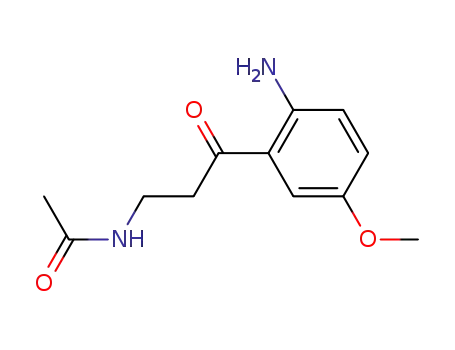 Molecular Structure of 52450-39-2 (N-acetyl-5-methoxy kynurenamine)