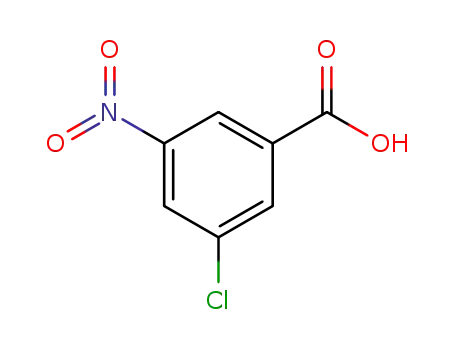 Molecular Structure of 34662-36-7 (3-chloro-5-nitro-benzoic acid)