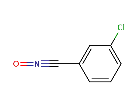 Molecular Structure of 13820-15-0 (Benzonitrile, 3-chloro-, N-oxide)