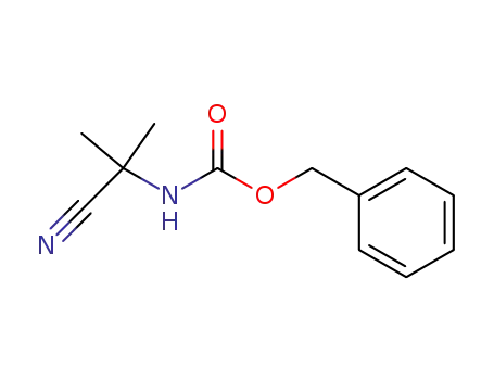 Molecular Structure of 100134-82-5 (BENZYL [1-CYANO-1-METHYLETHYL]CARBAMATE)