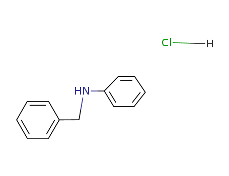 2290-89-3,Benzenemethanamine,N-phenyl-, hydrochloride (1:1),Benzenemethanamine,N-phenyl-, hydrochloride (9CI); Benzylamine, N-phenyl-, hydrochloride (8CI);N-Benzylaniline hydrochloride; N-Benzylanilinium chloride