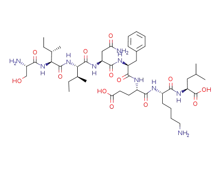 Molecular Structure of 138831-86-4 (H-SER-ILE-ILE-ASN-PHE-GLU-LYS-LEU-OH)