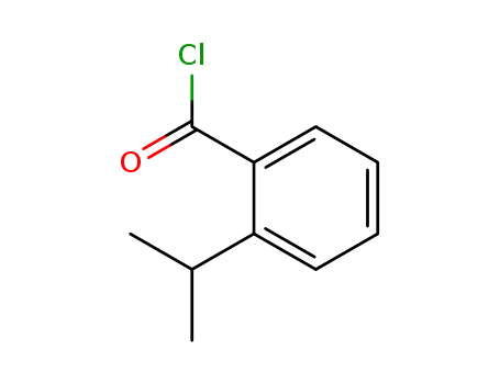 Molecular Structure of 53881-34-8 (Benzoyl chloride, 2-(1-methylethyl)- (9CI))
